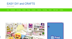 Desktop Screenshot of easydiyandcrafts.com